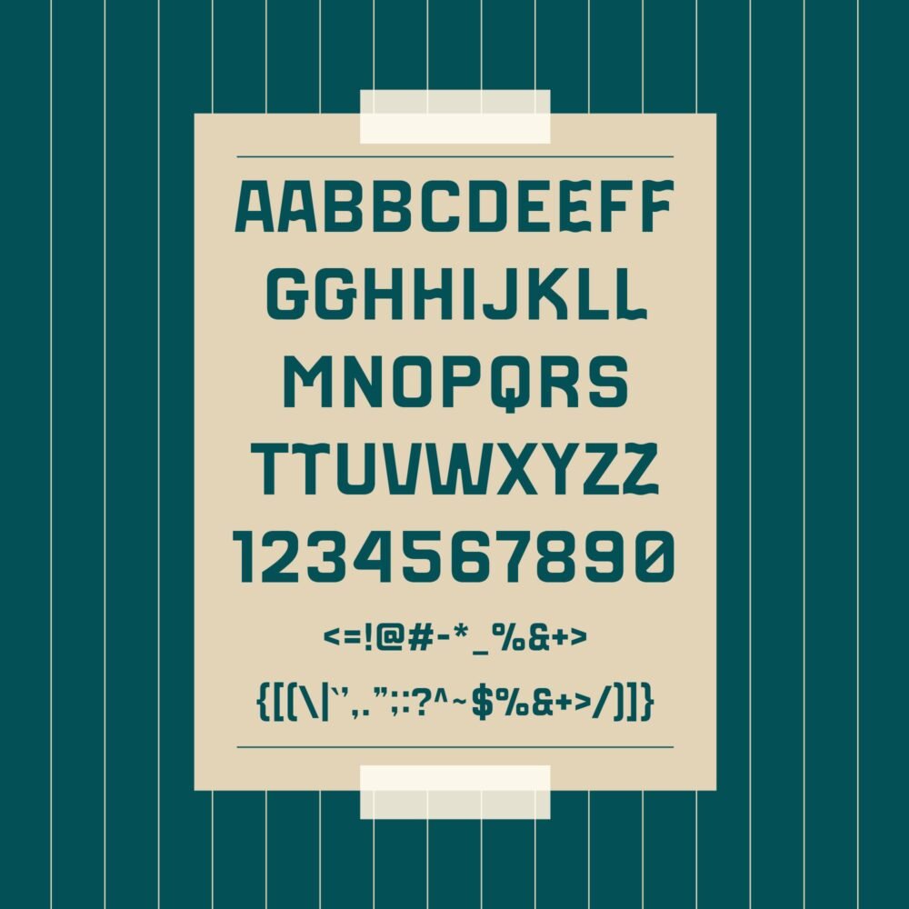 bold modern sans-serif display