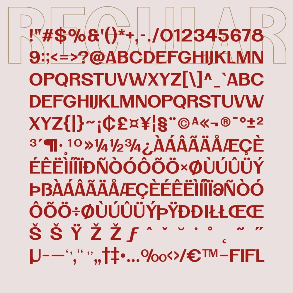 vintage-inspired sans serif display