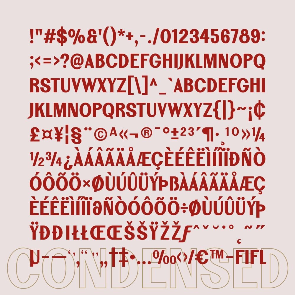 vintage-inspired sans serif display