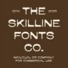 rustic display font