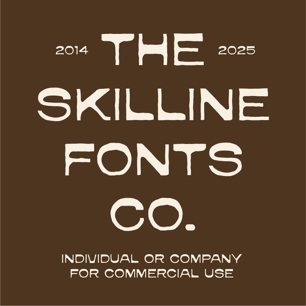 rustic display font