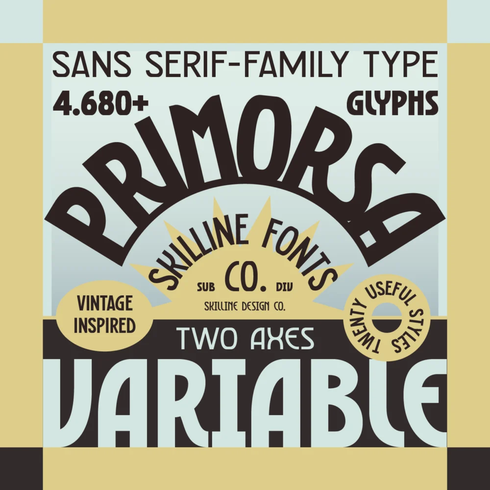 SFC Primorsa Sans Var.